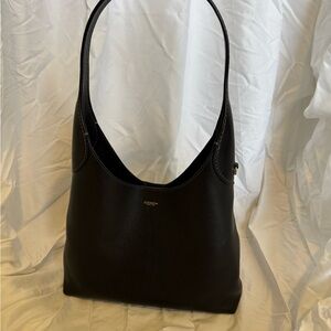 Coach Black Leather Brooklyn Bag